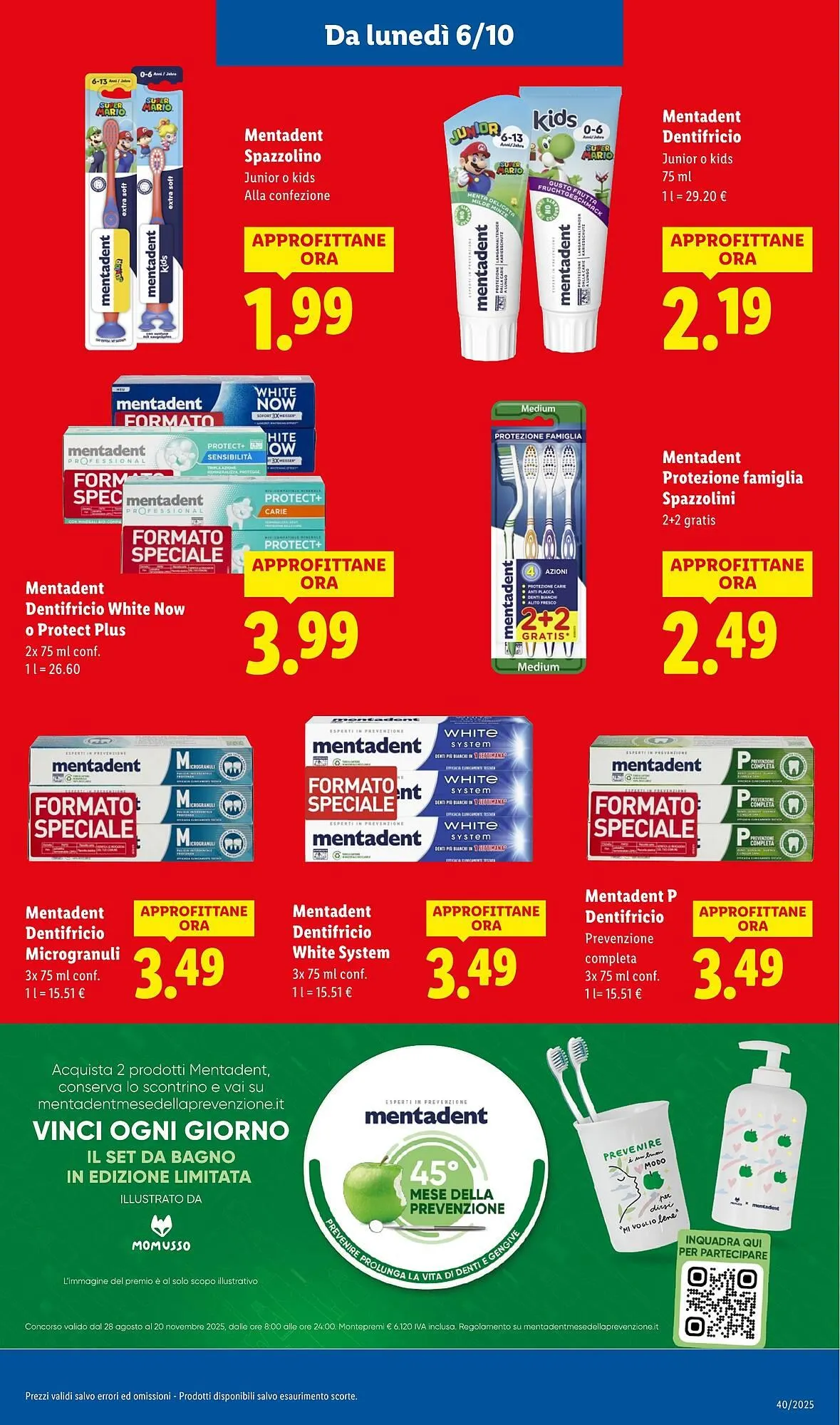 Volantino Lidl da 6 ottobre a 12 ottobre di 2025 - Pagina del volantino 17