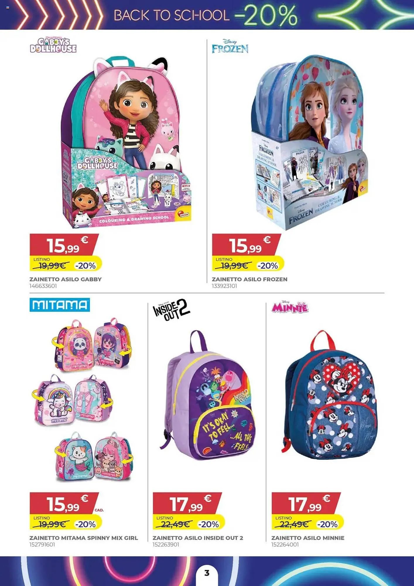 Volantino Toys Center da 17 luglio a 27 agosto di 2025 - Pagina del volantino 3