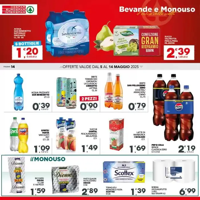 Convenienza unica da 5 maggio a 14 maggio di 2025 - Pagina del volantino 14