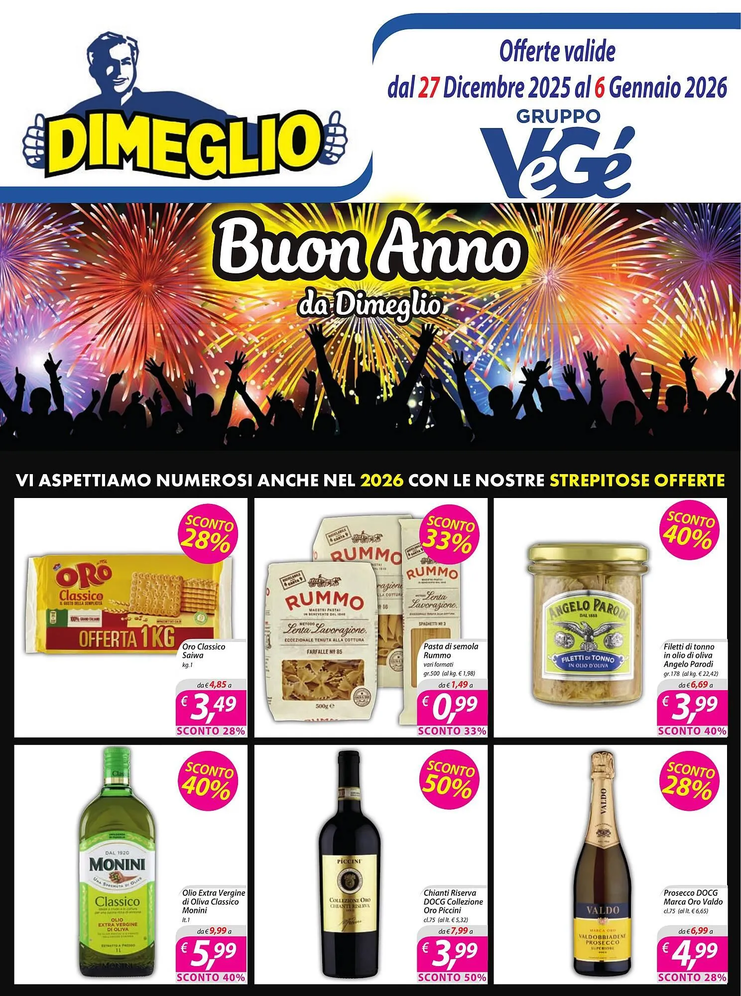 Volantino Iper Romagnolo da 27 dicembre a 6 gennaio di 2026 - Pagina del volantino 1