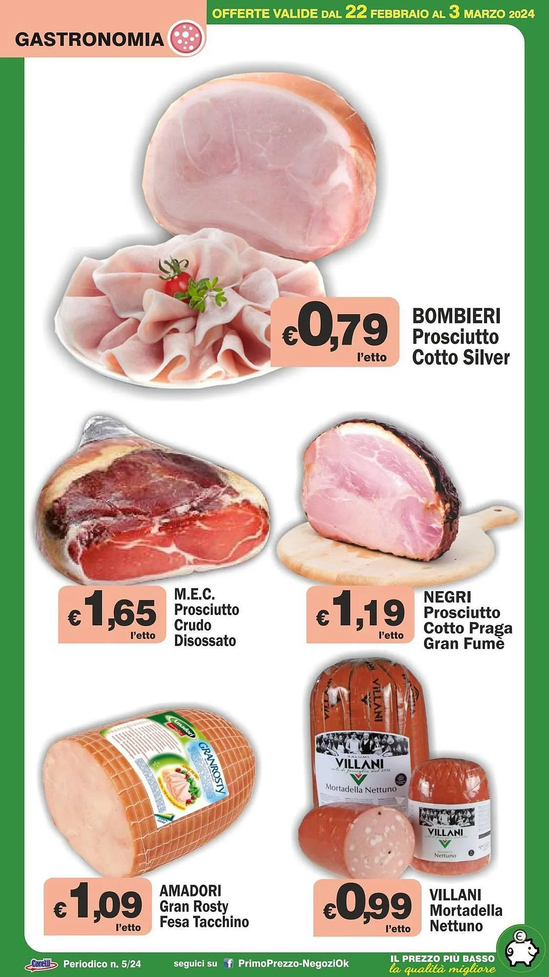 Volantino Primo Prezzo da 22 febbraio a 3 marzo di 2024 - Pagina del volantino 35