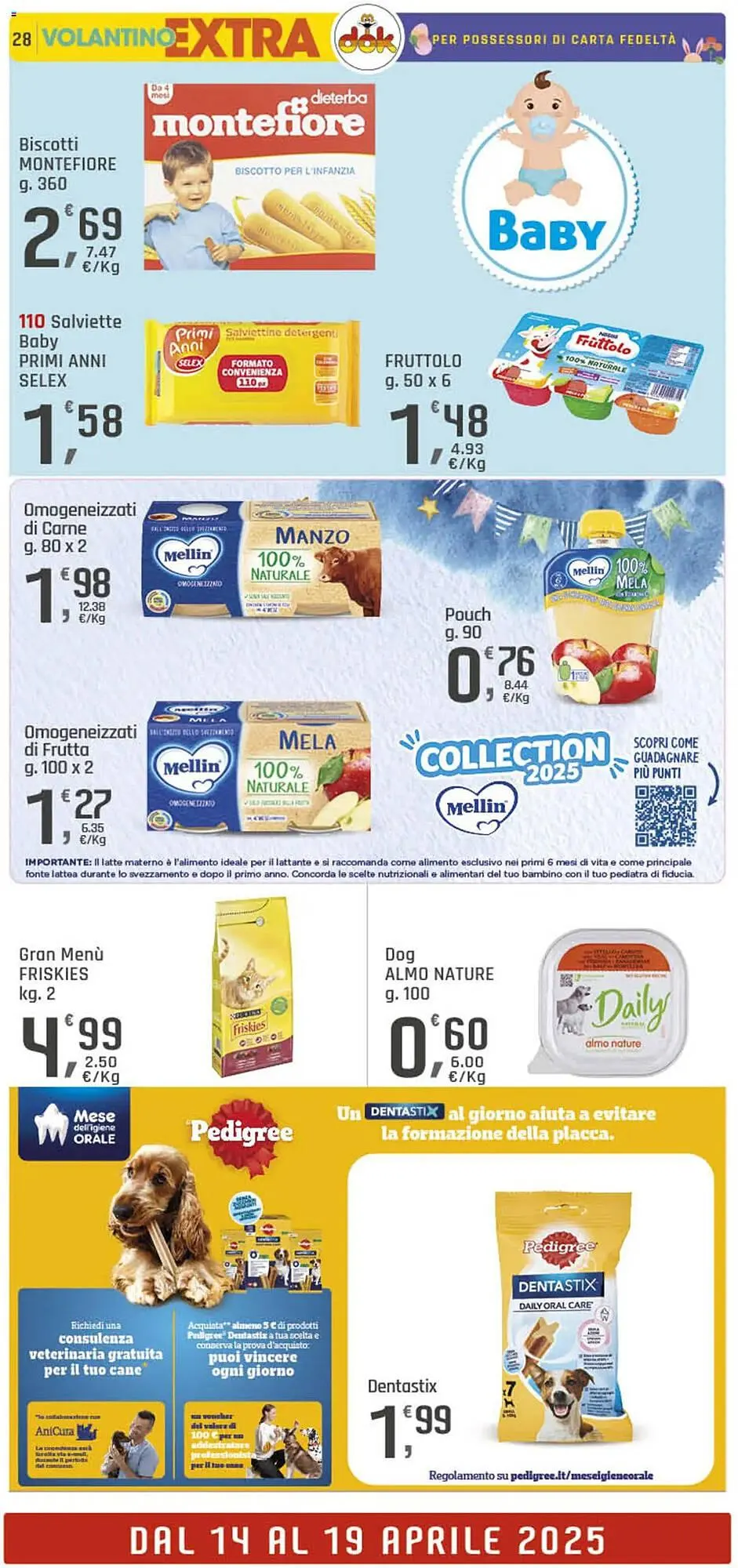Volantino Supermercati Dok da 10 aprile a 19 aprile di 2025 - Pagina del volantino 28
