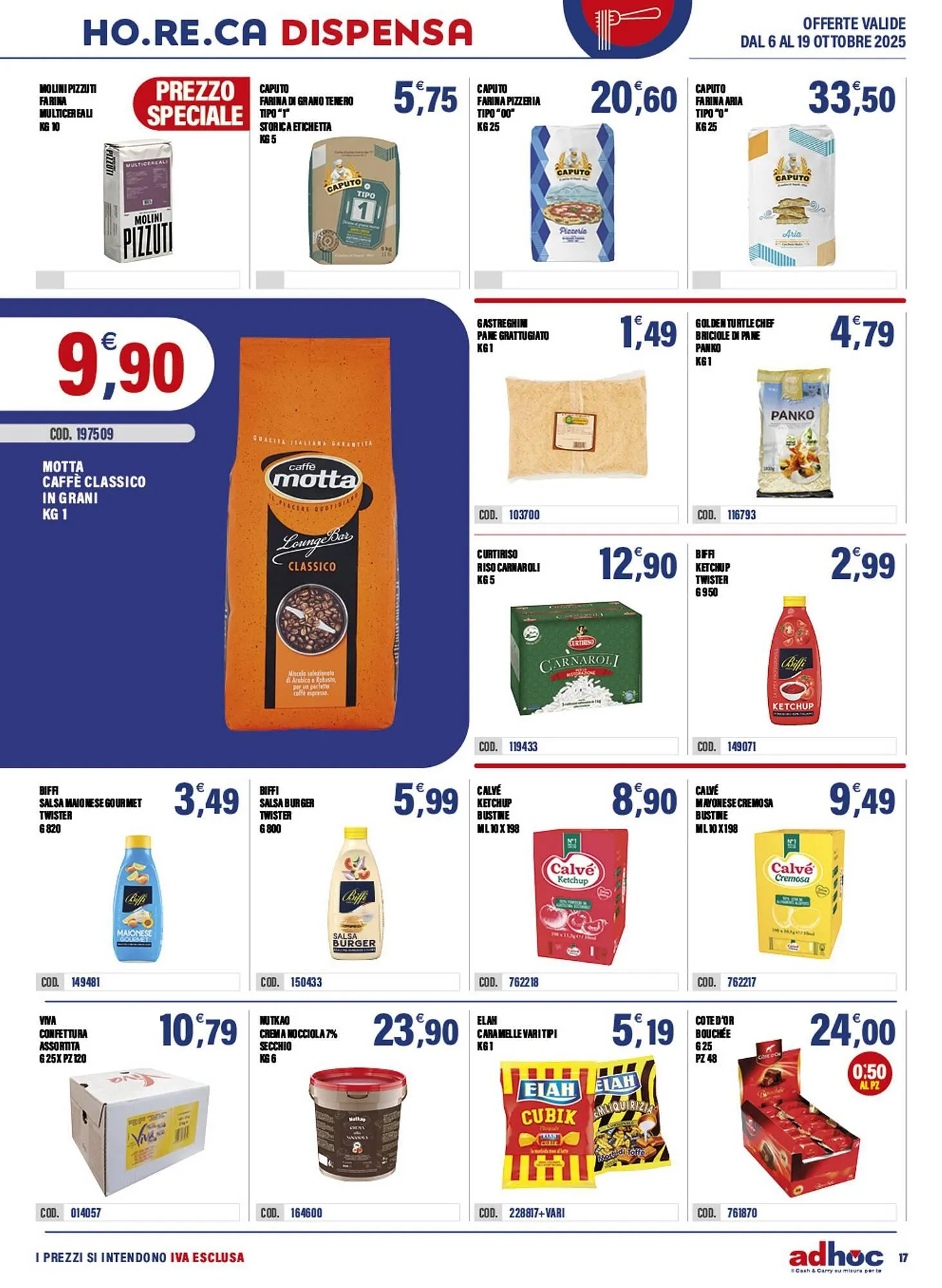 Volantino Adhoc da 6 ottobre a 19 ottobre di 2025 - Pagina del volantino 17