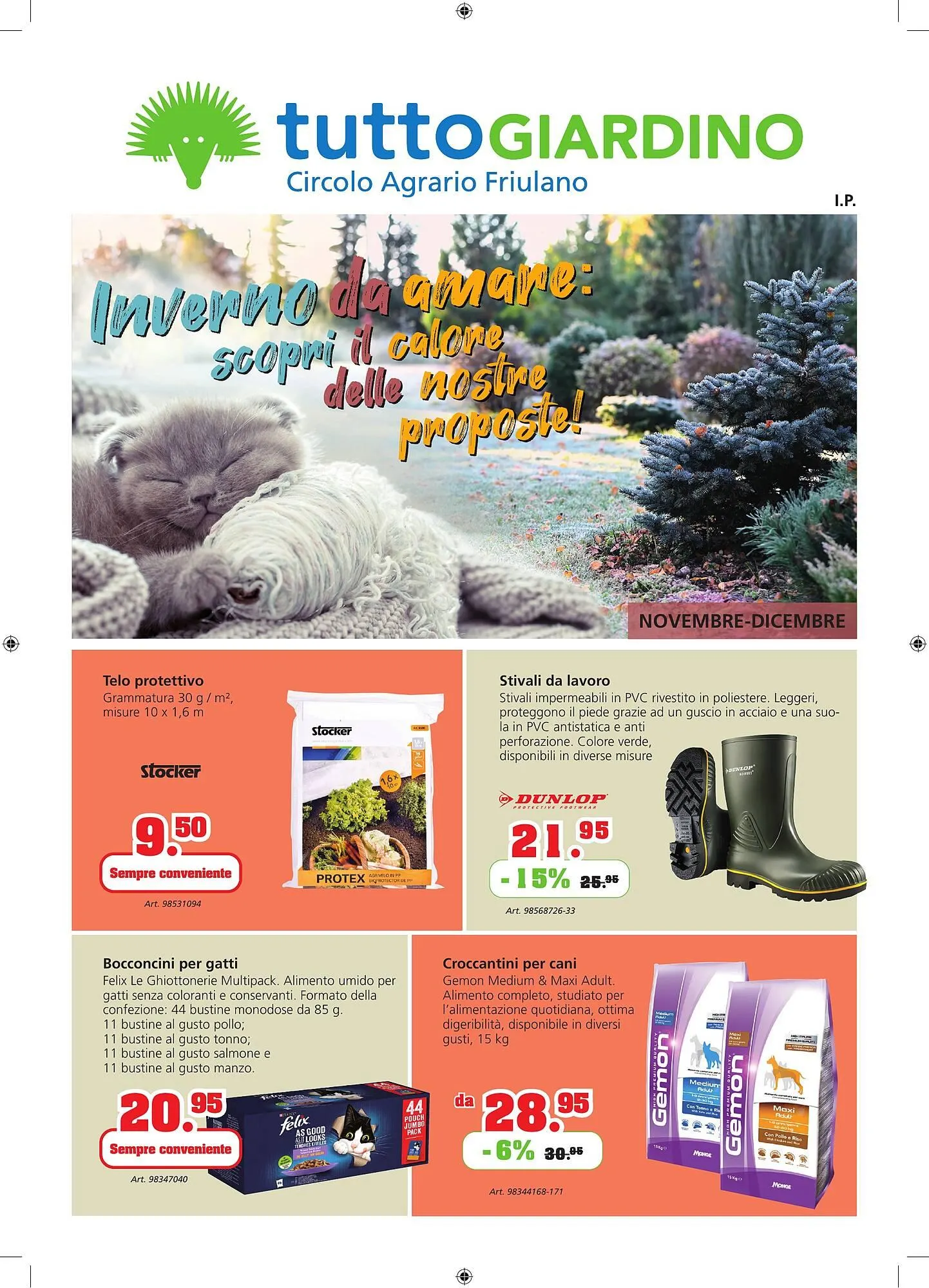 Volantino TuttoGiardino da 5 novembre a 31 dicembre di 2024 - Pagina del volantino 1