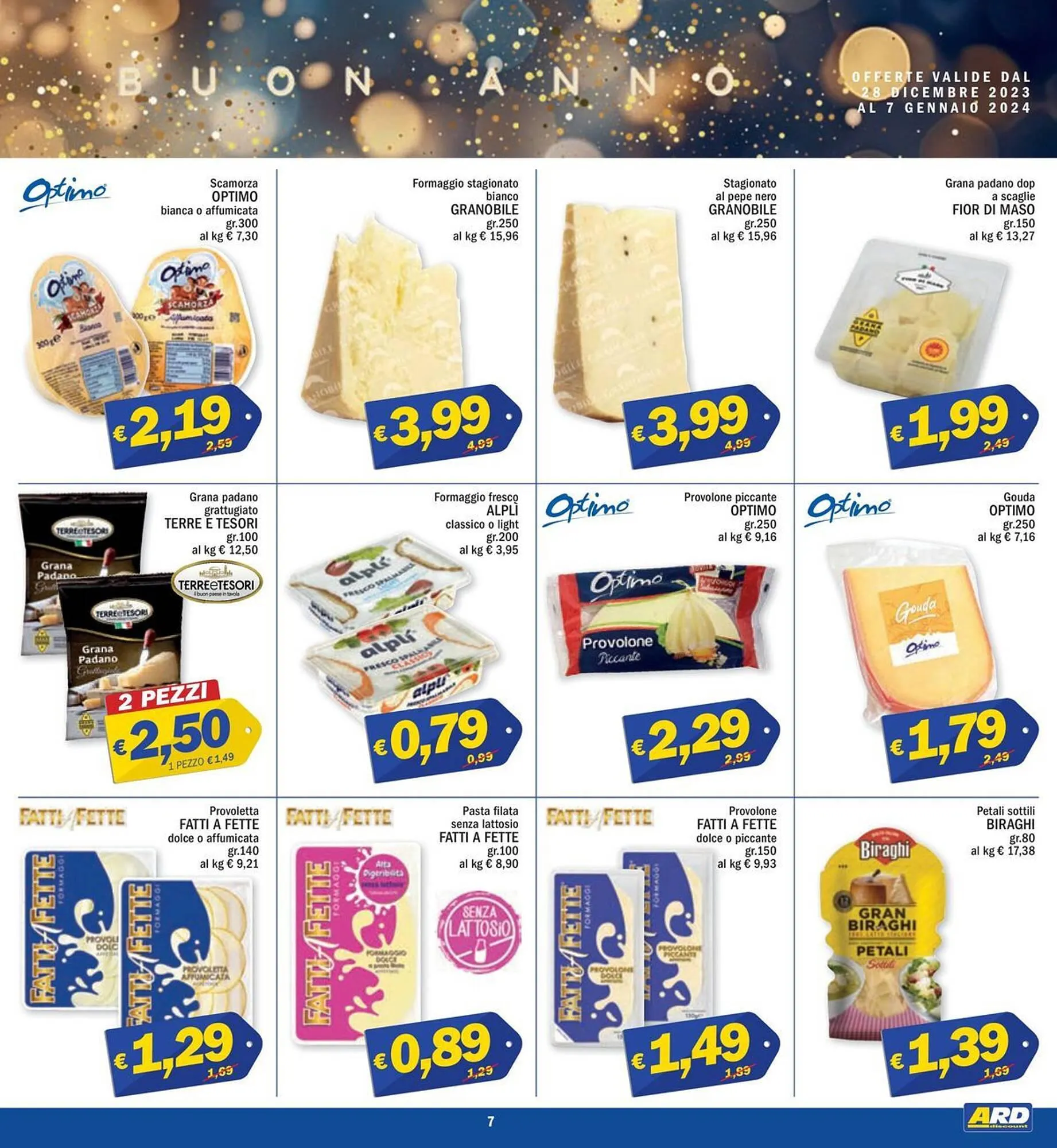 Volantino Ard Discount da 28 dicembre a 7 gennaio di 2024 - Pagina del volantino 7