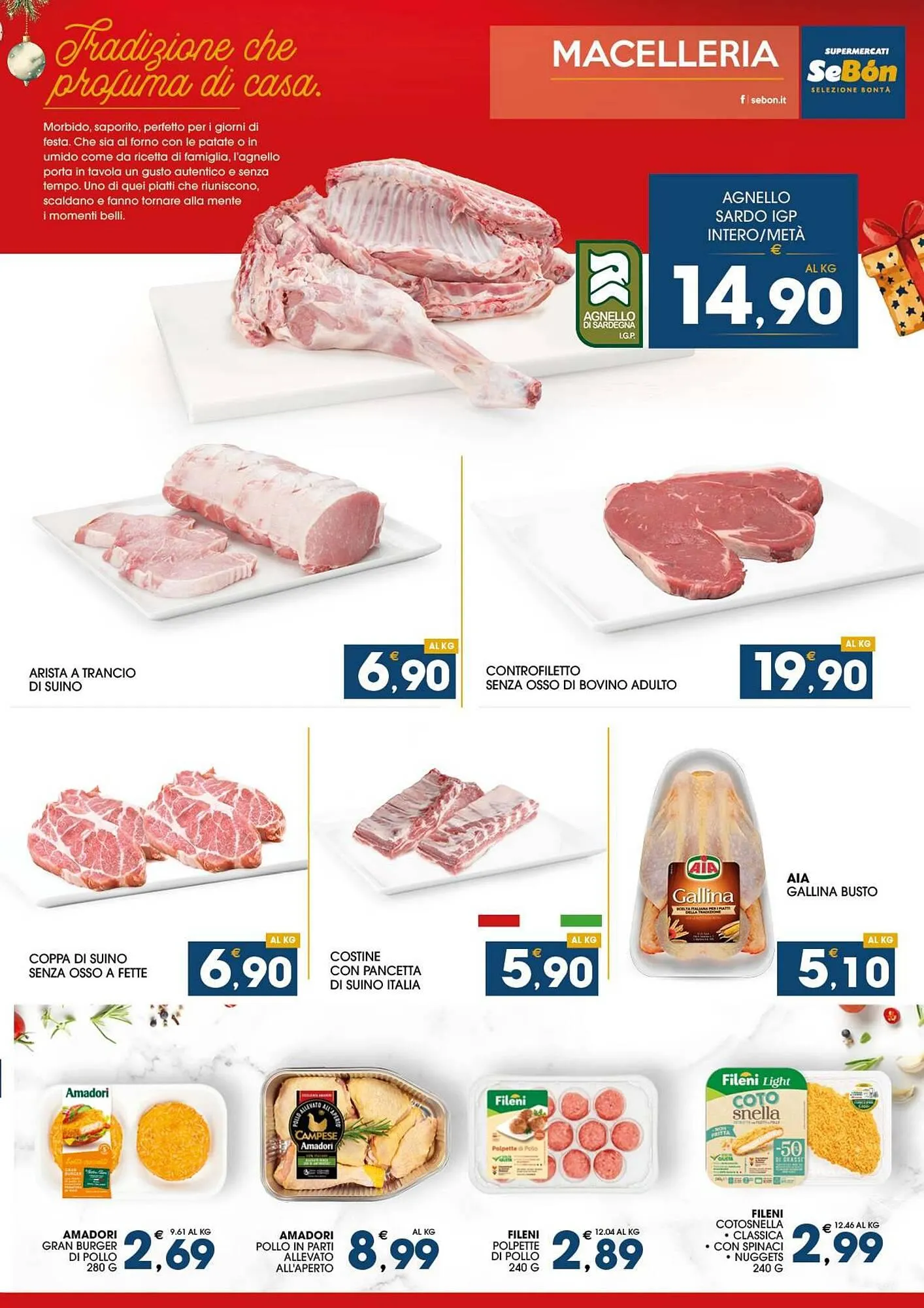 Volantino SeBón Supermercati da 15 dicembre a 26 dicembre di 2025 - Pagina del volantino 9