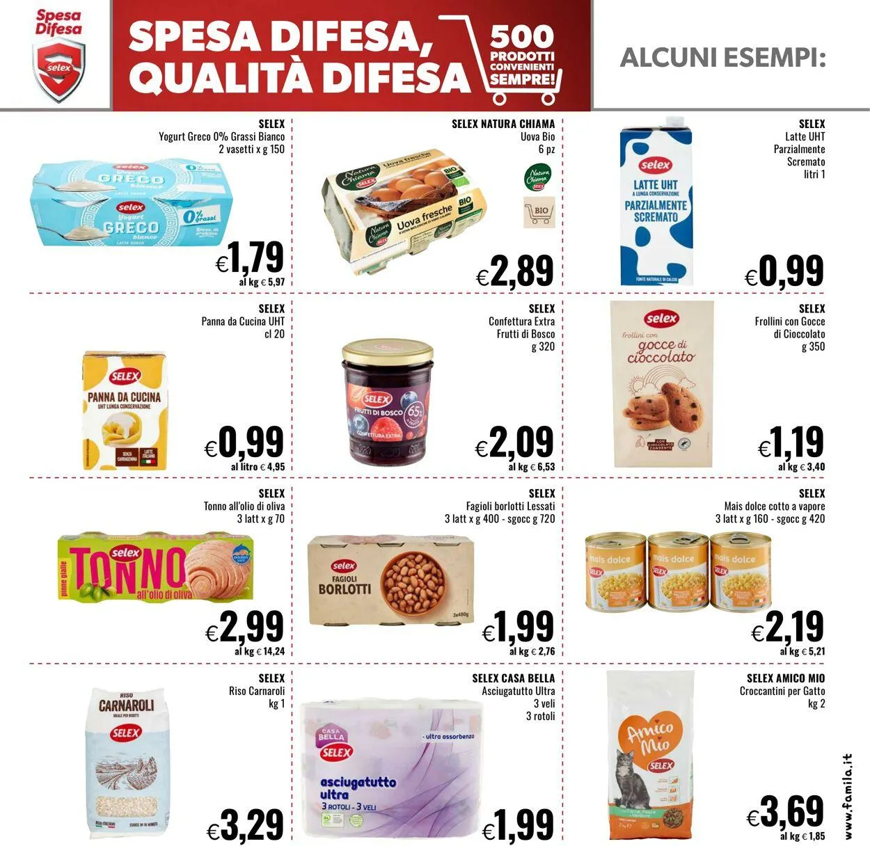 Famila Volantino attuale da 3 luglio a 16 luglio di 2025 - Pagina del volantino 19
