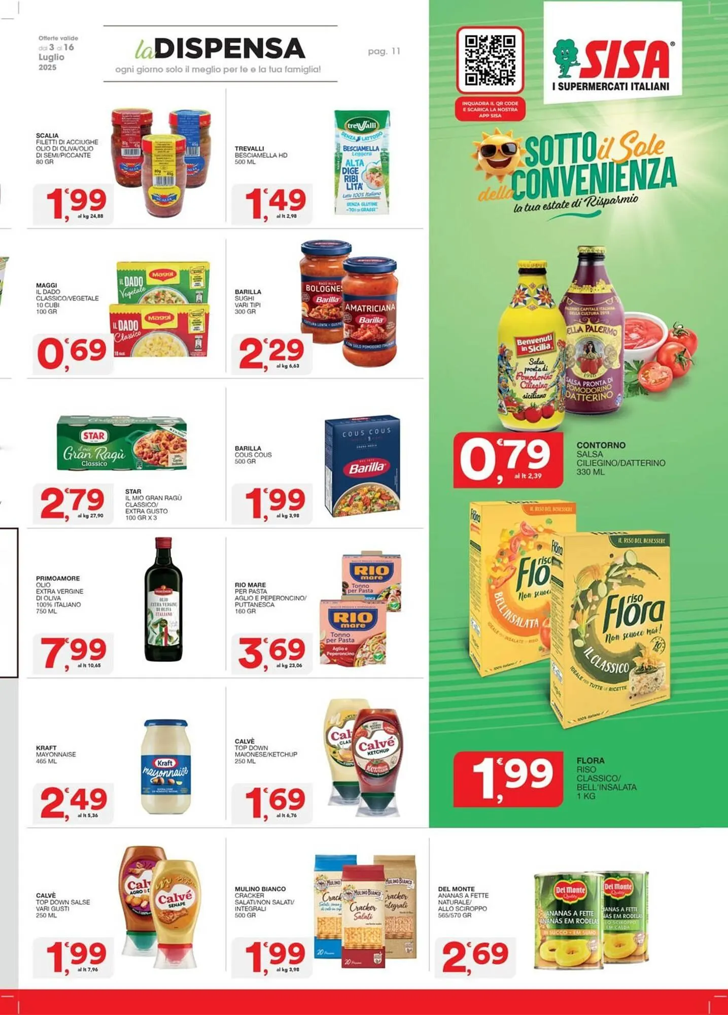 Volantino Sisa da 3 luglio a 16 luglio di 2025 - Pagina del volantino 11