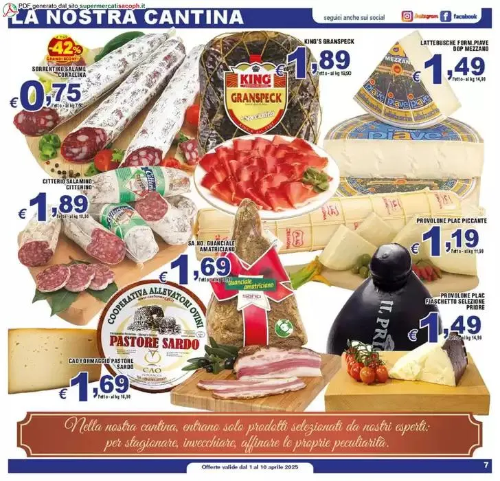 Sottocosto da 1 aprile a 10 aprile di 2025 - Pagina del volantino 7