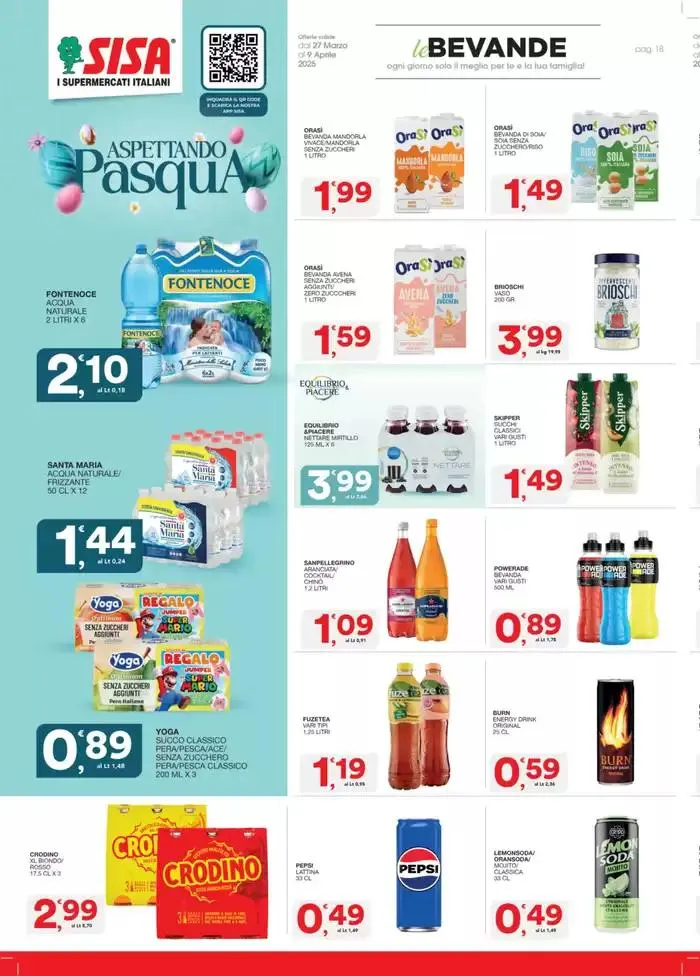 Aspettando Pasqua da 27 marzo a 9 aprile di 2025 - Pagina del volantino 18