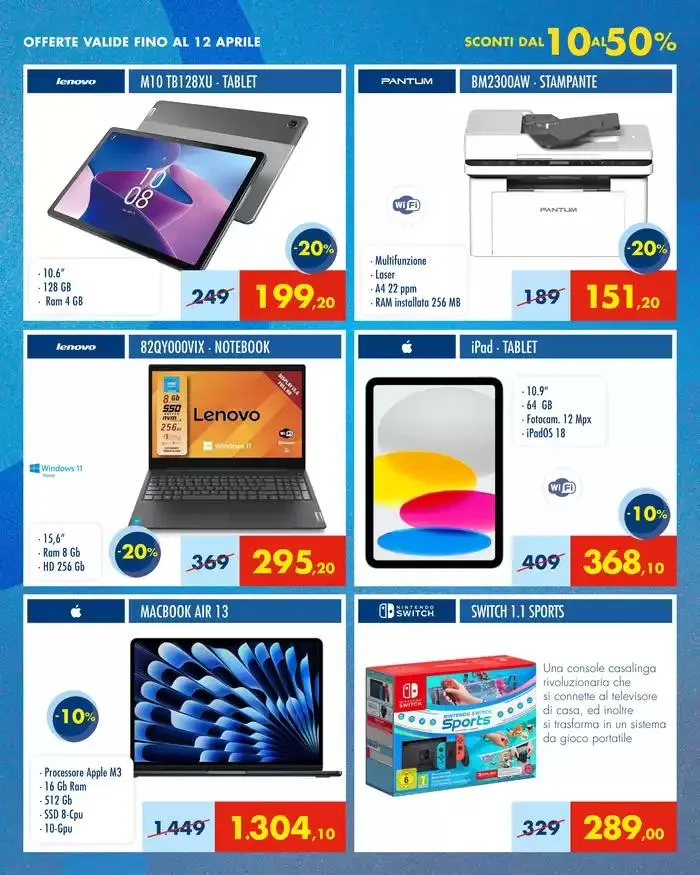 Sconti dal 10% al 50% da 20 marzo a 12 aprile di 2025 - Pagina del volantino 3