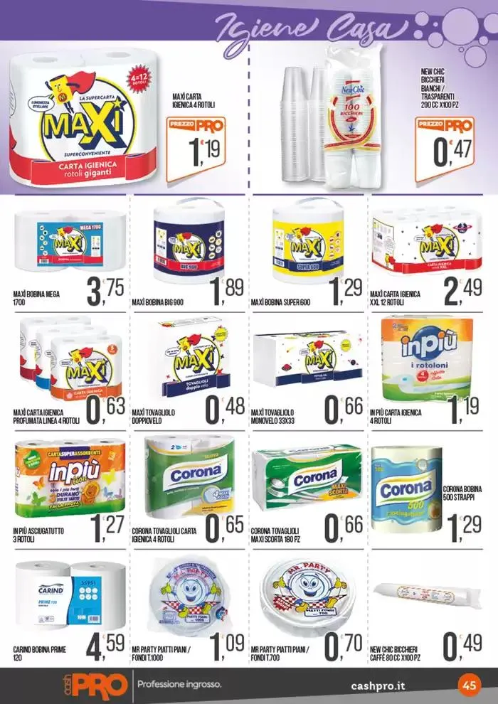 Da noi ogni dettaglio fa la differenza! da 12 maggio a 25 maggio di 2025 - Pagina del volantino 45