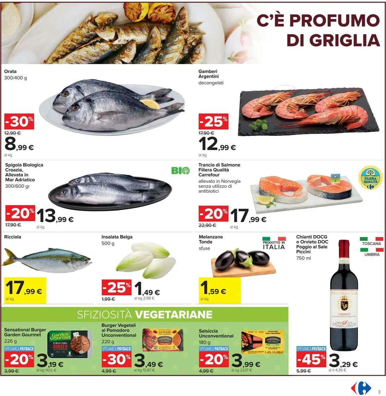 Carrefour Volantino attuale da 7 agosto a 20 agosto di 2025 - Pagina del volantino 3