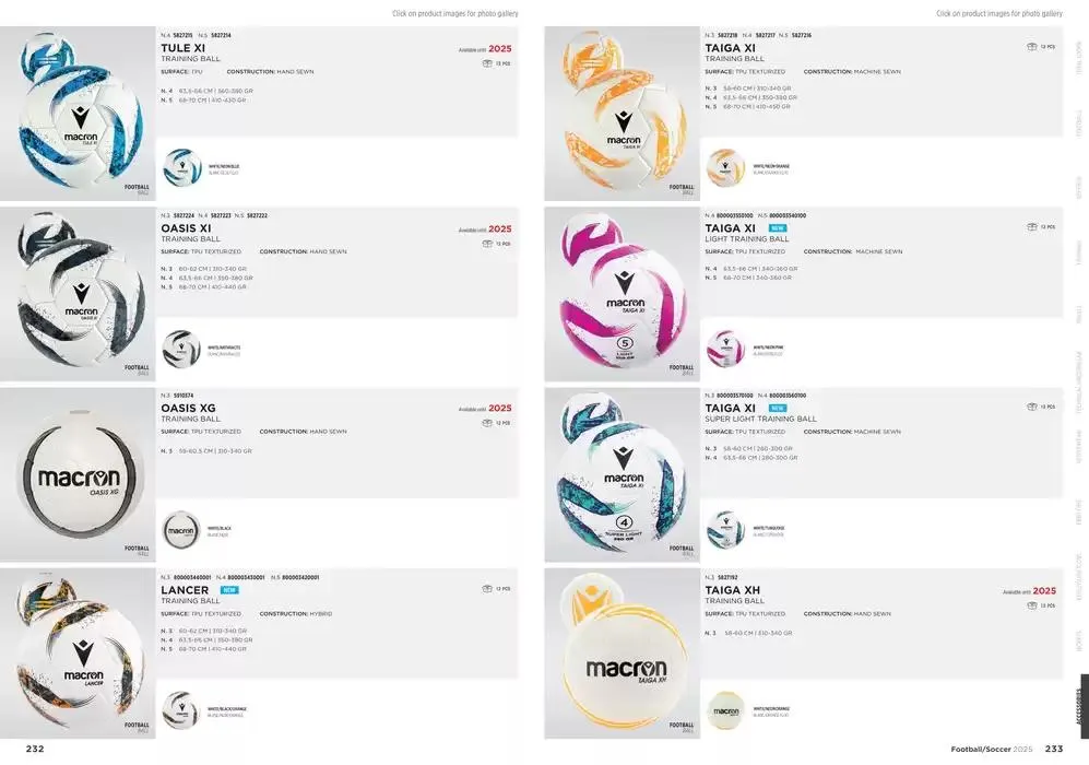 Football/Soccer 2025 Catalogue da 11 febbraio a 31 dicembre di 2025 - Pagina del volantino 118