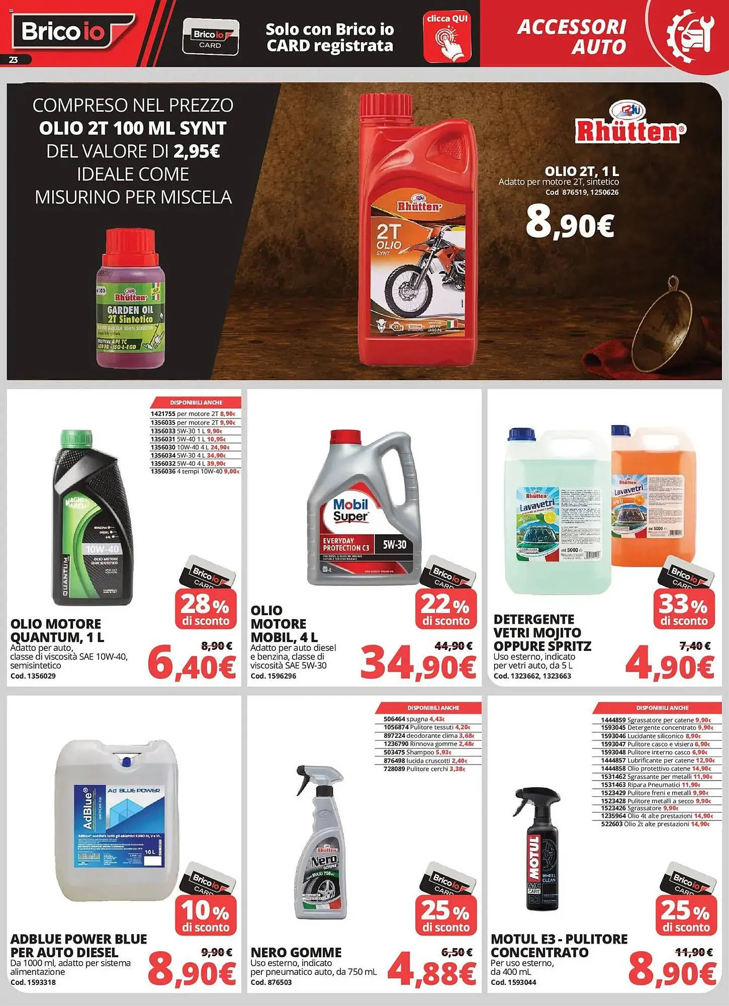 Volantino Brico Io da 7 maggio a 24 maggio di 2026 - Pagina del volantino 23