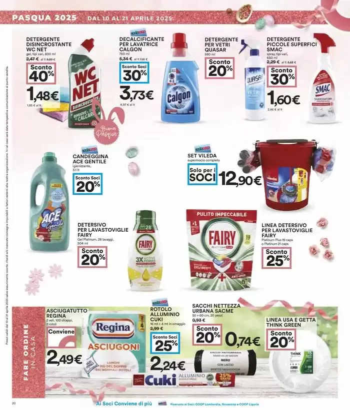 40 prodotti al 40% di sconto da 10 aprile a 21 aprile di 2025 - Pagina del volantino 20