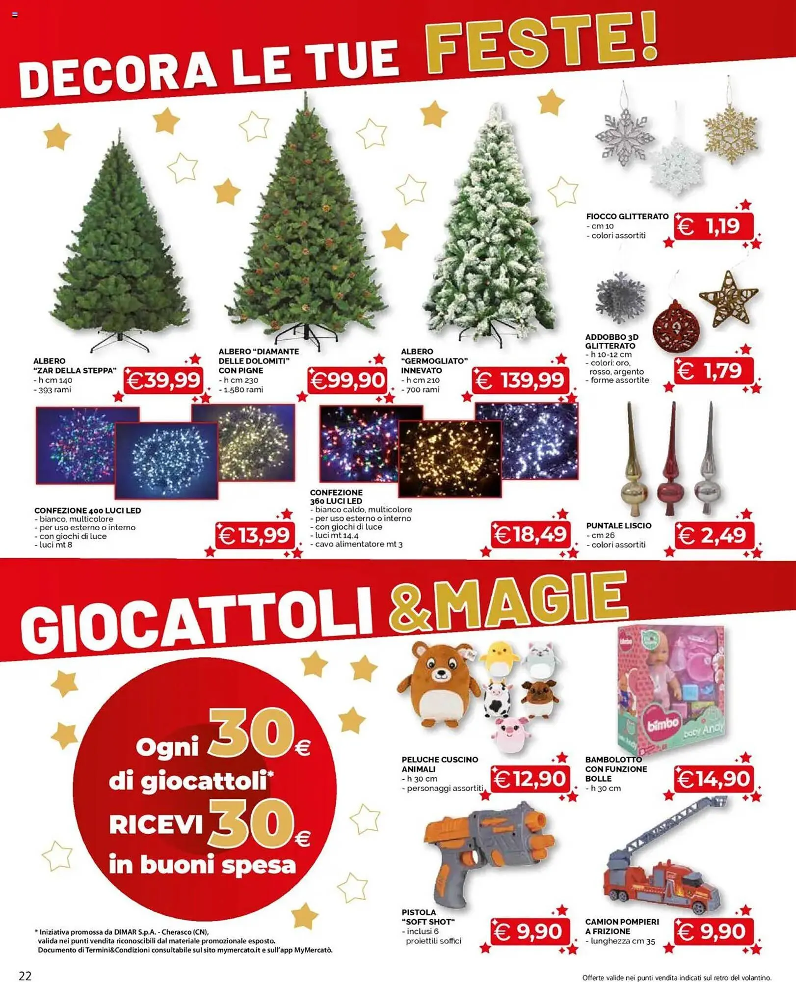 Volantino Mercatò Big da 21 novembre a 4 dicembre di 2024 - Pagina del volantino 22