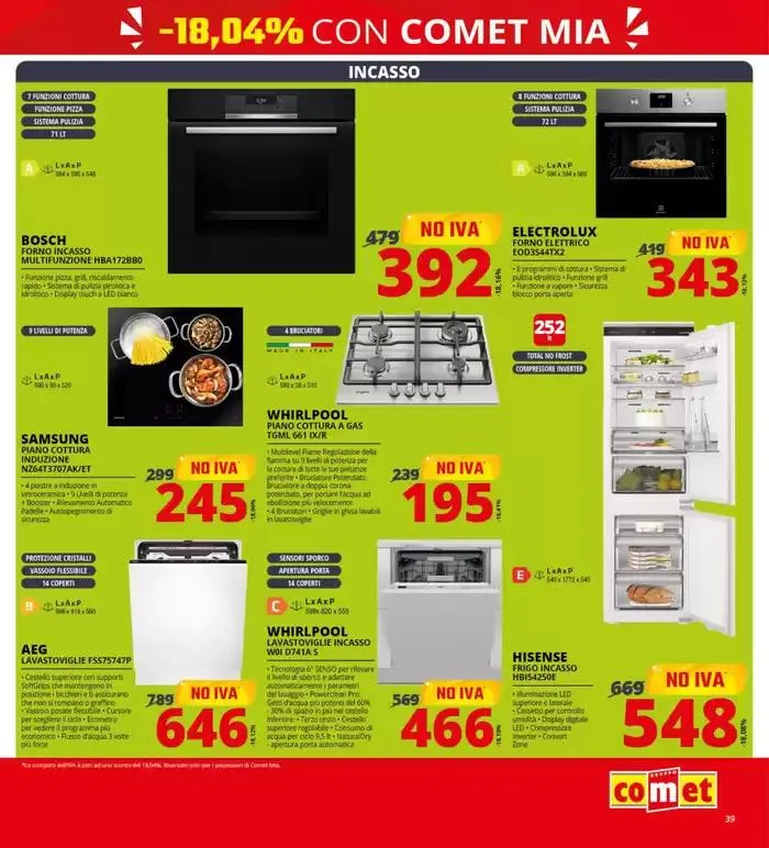 No IVA sul meglio della tecnologia! da 8 maggio a 21 maggio di 2025 - Pagina del volantino 39