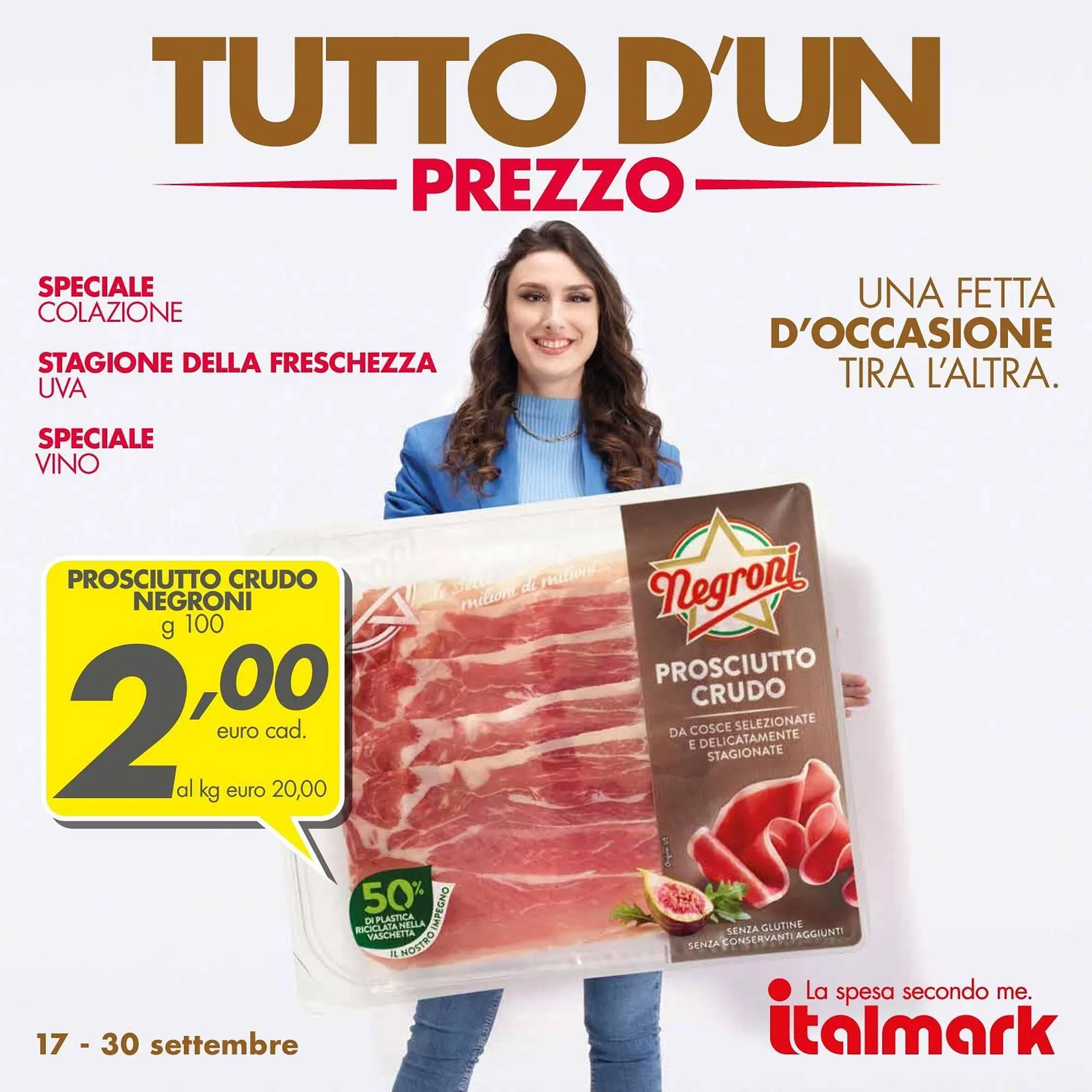 Volantino Italmark da 17 settembre a 30 settembre di 2025 - Pagina del volantino 1