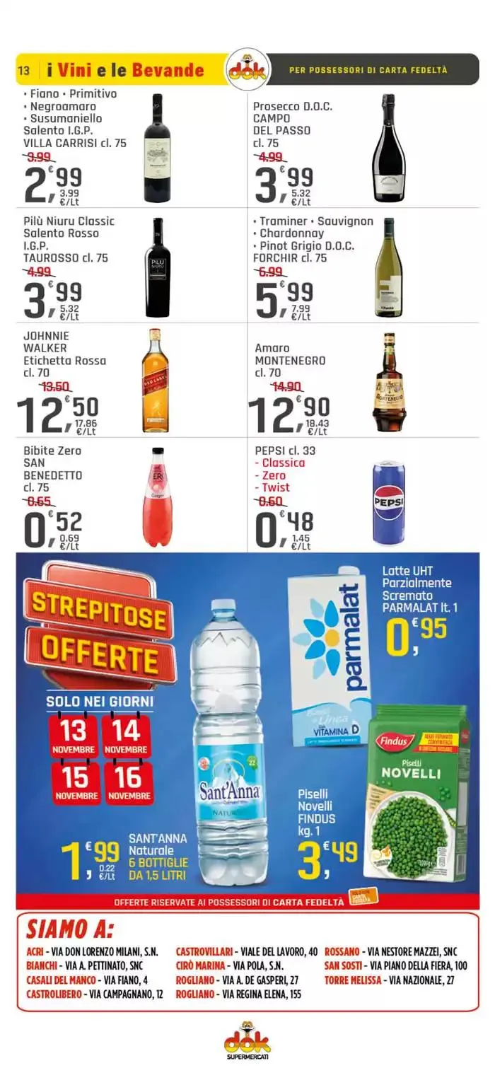 Tanti prodotti scontati oltre il 20% da 4 novembre a 16 novembre di 2024 - Pagina del volantino 13