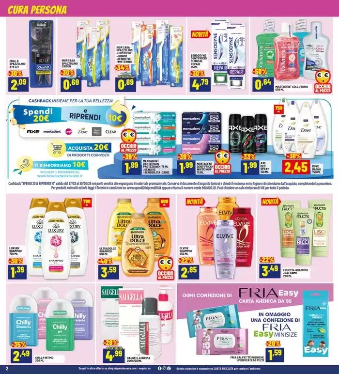 Sconti del 30% 40% 50% da 26 aprile a 10 maggio di 2025 - Pagina del volantino 2