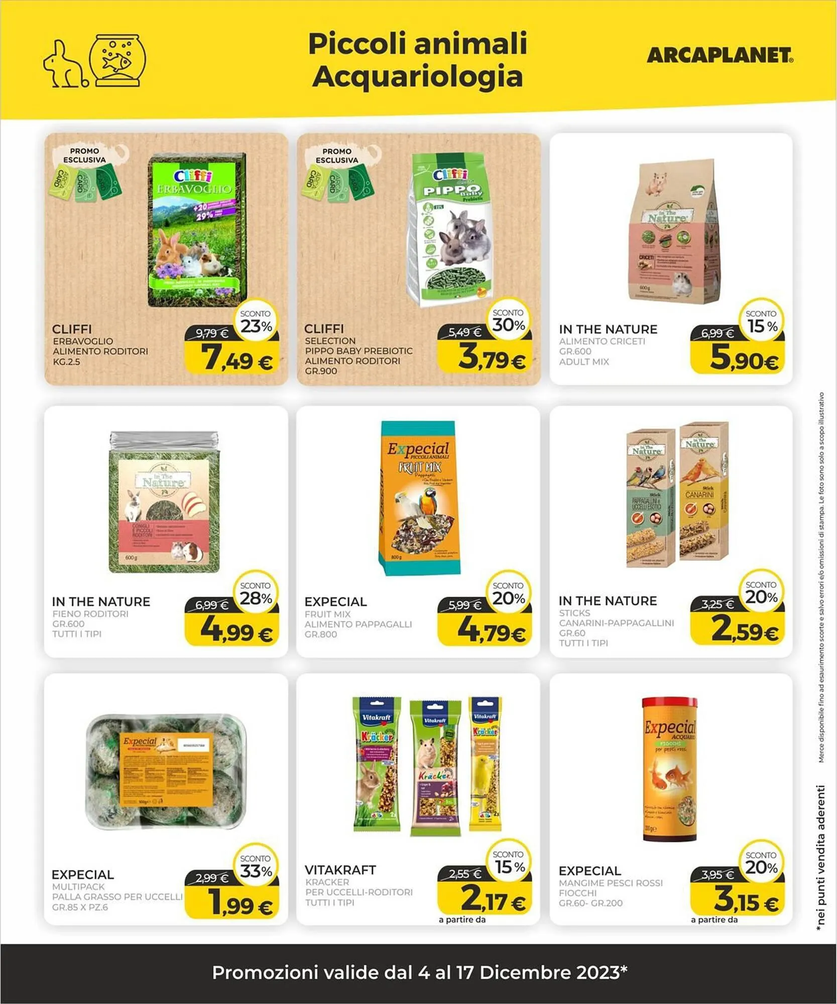 Volantino Arcaplanet da 4 dicembre a 17 dicembre di 2023 - Pagina del volantino 29