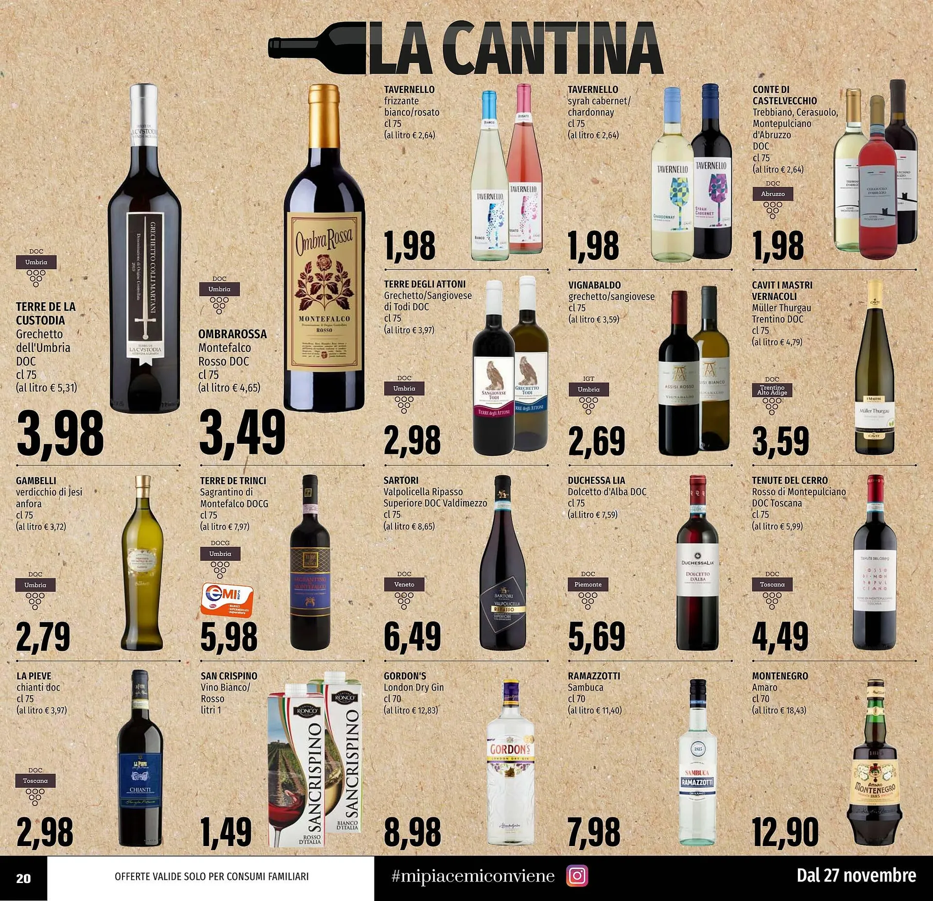 Volantino Emi Supermercati da 27 novembre a 10 dicembre di 2025 - Pagina del volantino 20