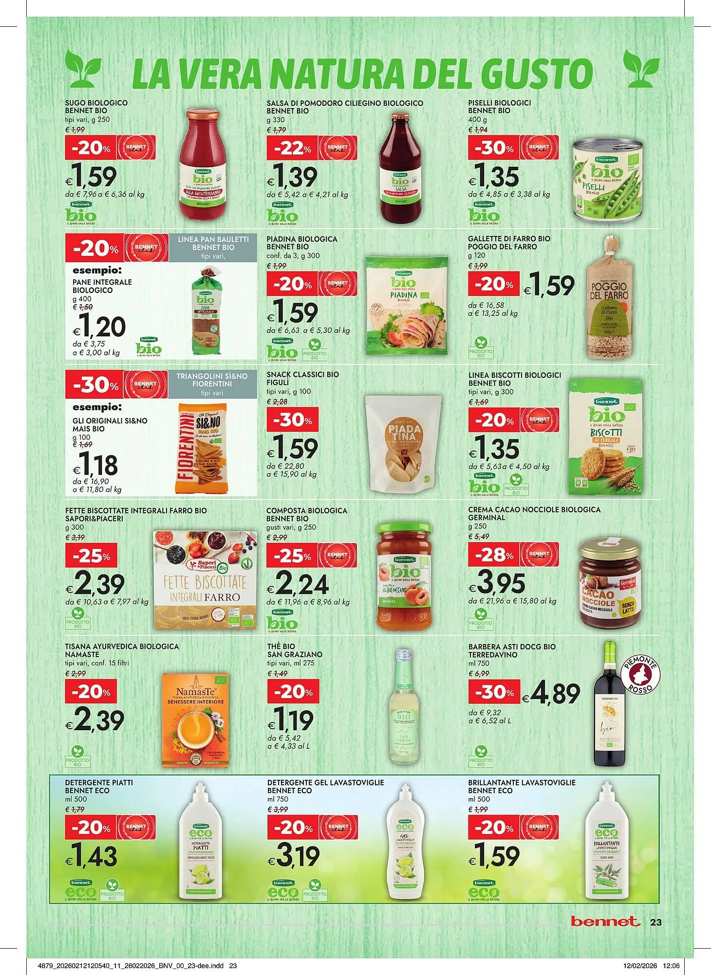 Volantino Bennet da 26 febbraio a 11 marzo di 2026 - Pagina del volantino 23
