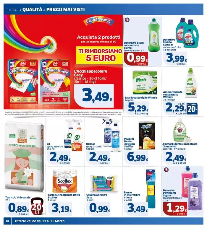 Sottocosto da 13 marzo a 25 marzo di 2025 - Pagina del volantino 20