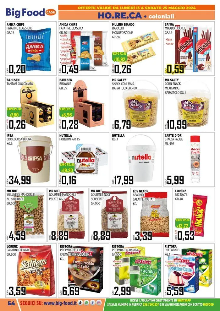 Mega offerte da 13 maggio a 25 maggio di 2024 - Pagina del volantino 54