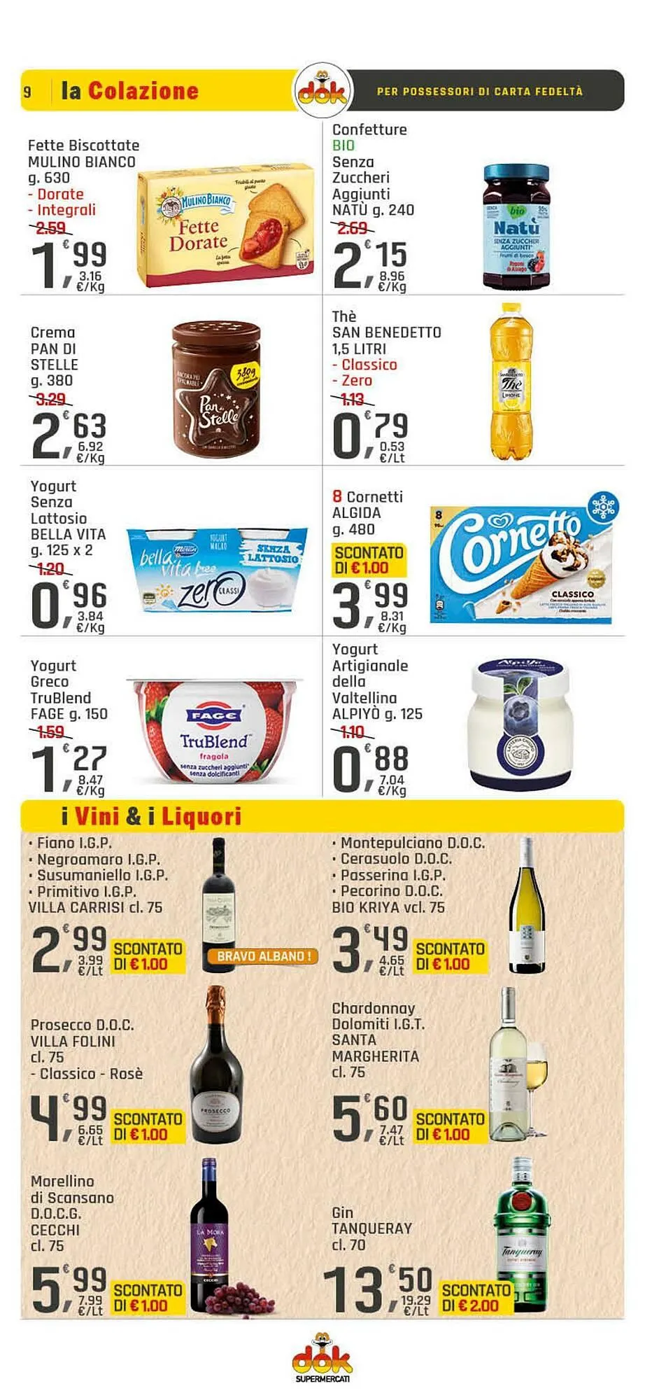 Volantino Supermercati Dok da 5 maggio a 11 maggio di 2025 - Pagina del volantino 9