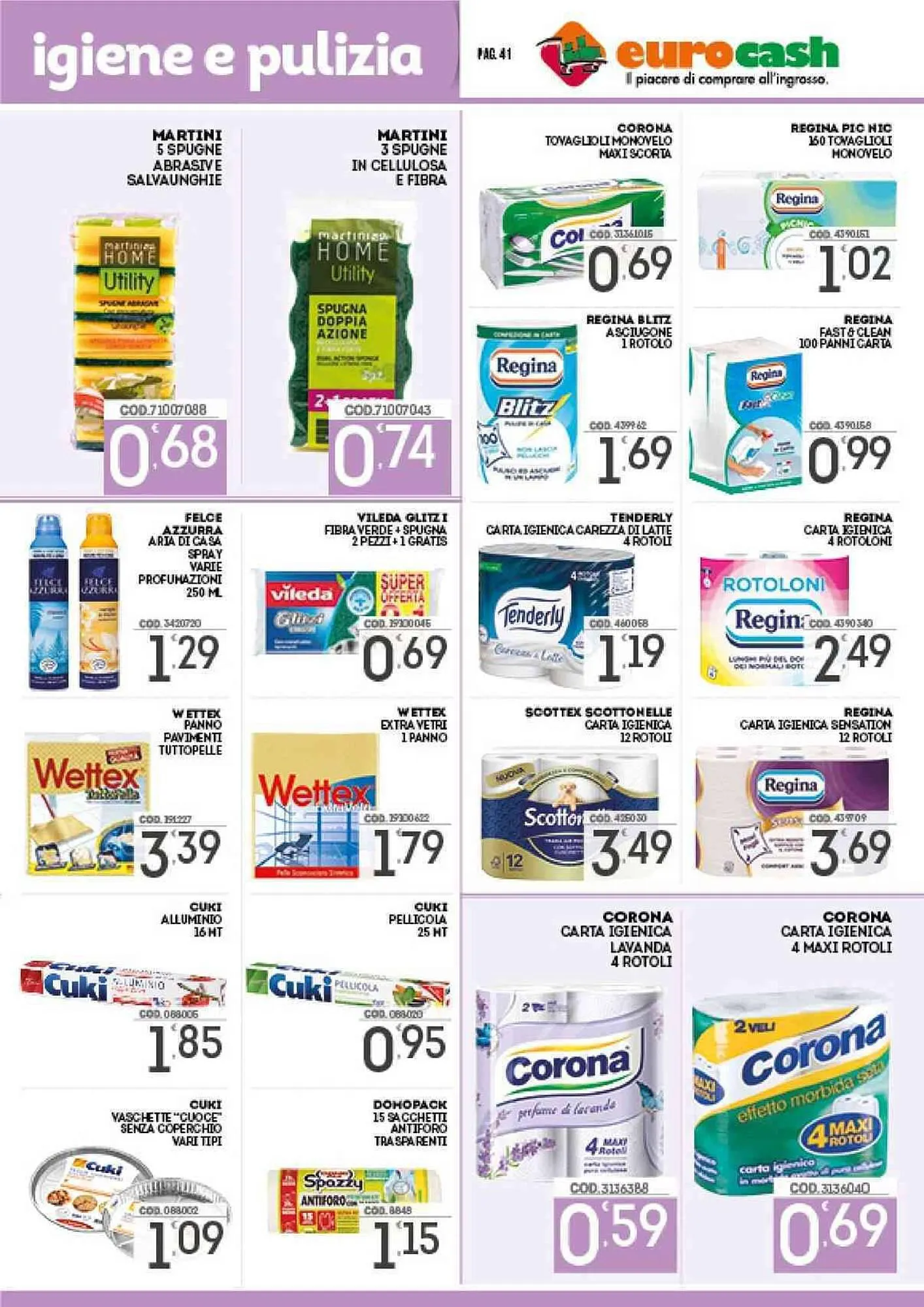 Volantino Eurocash da 3 gennaio a 21 gennaio di 2024 - Pagina del volantino 41