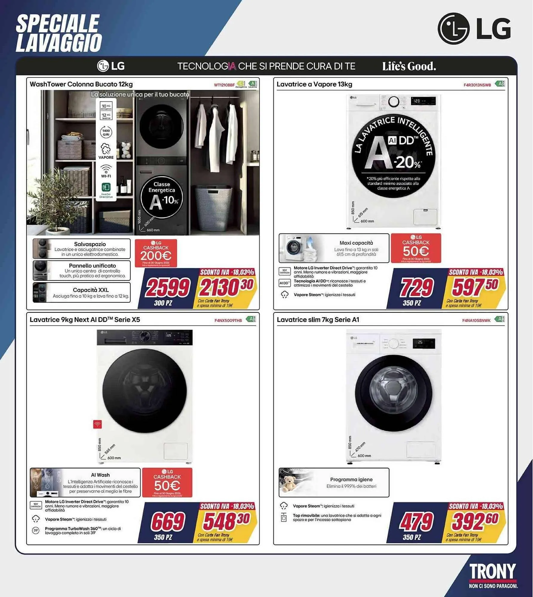 Volantino Trony da 2 aprile a 16 aprile di 2026 - Pagina del volantino 48