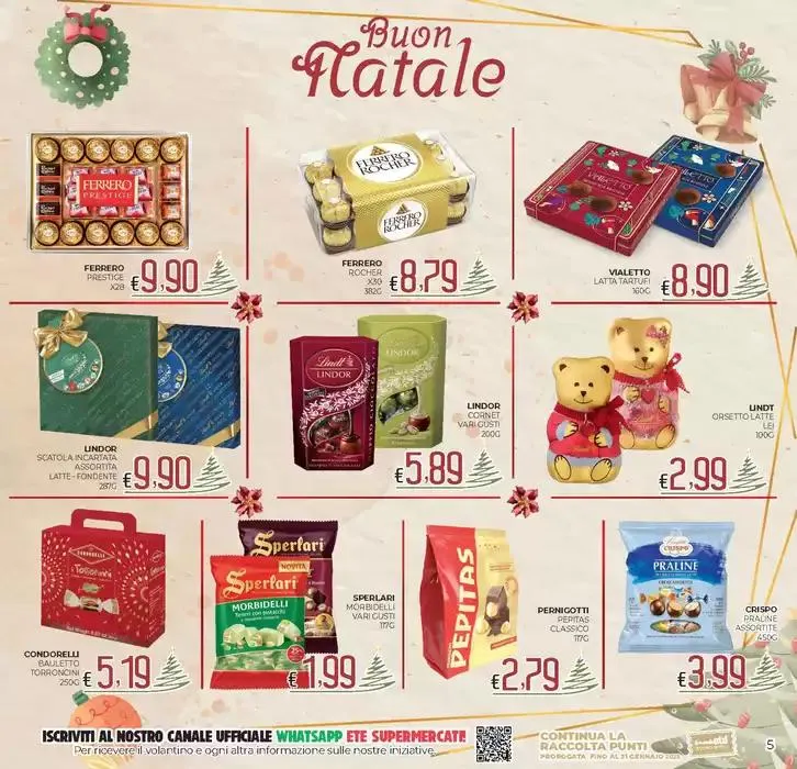 Qualita a prezzo bloccato da 10 dicembre a 26 dicembre di 2024 - Pagina del volantino 5