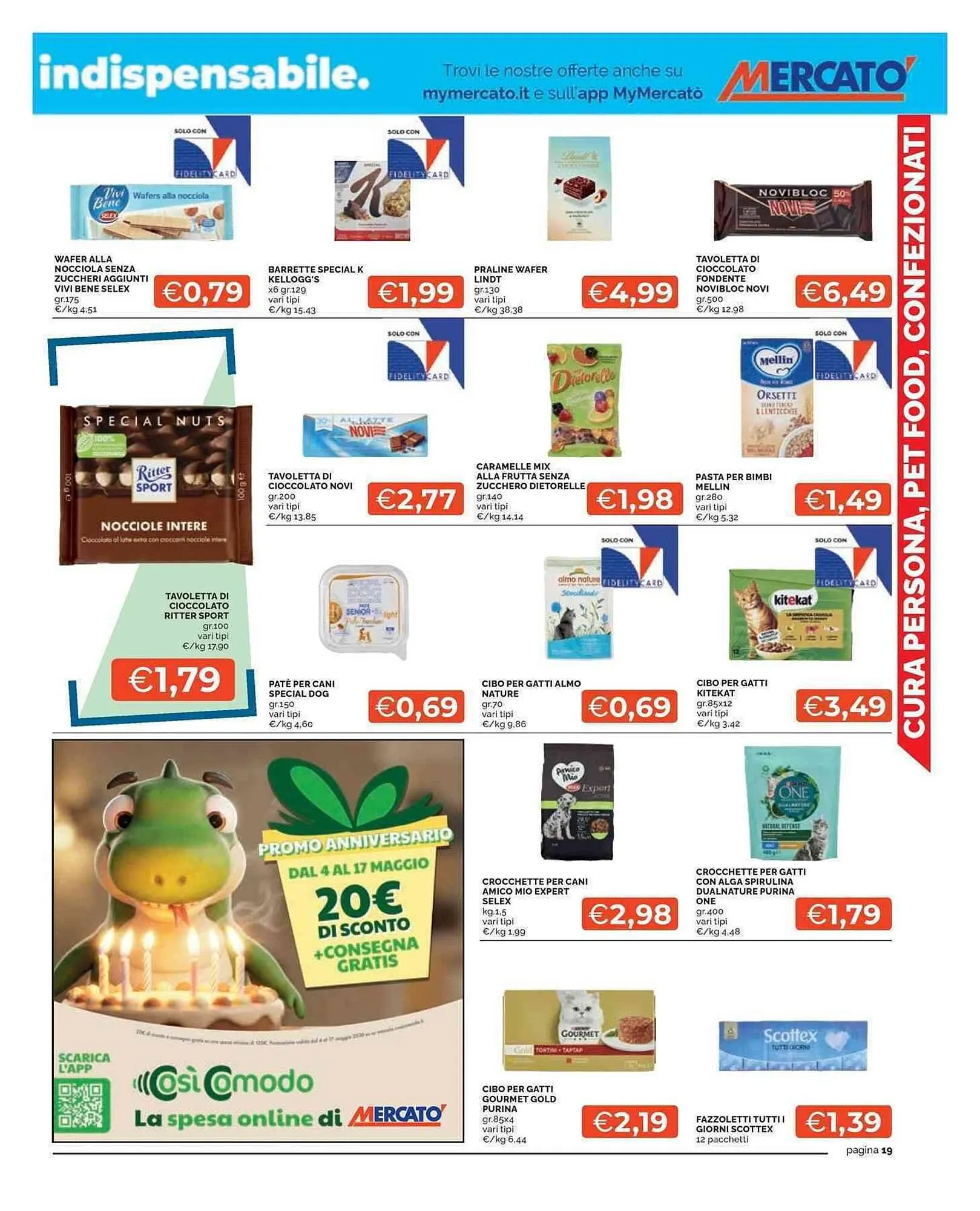 Volantino Mercatò da 7 maggio a 16 maggio di 2026 - Pagina del volantino 19