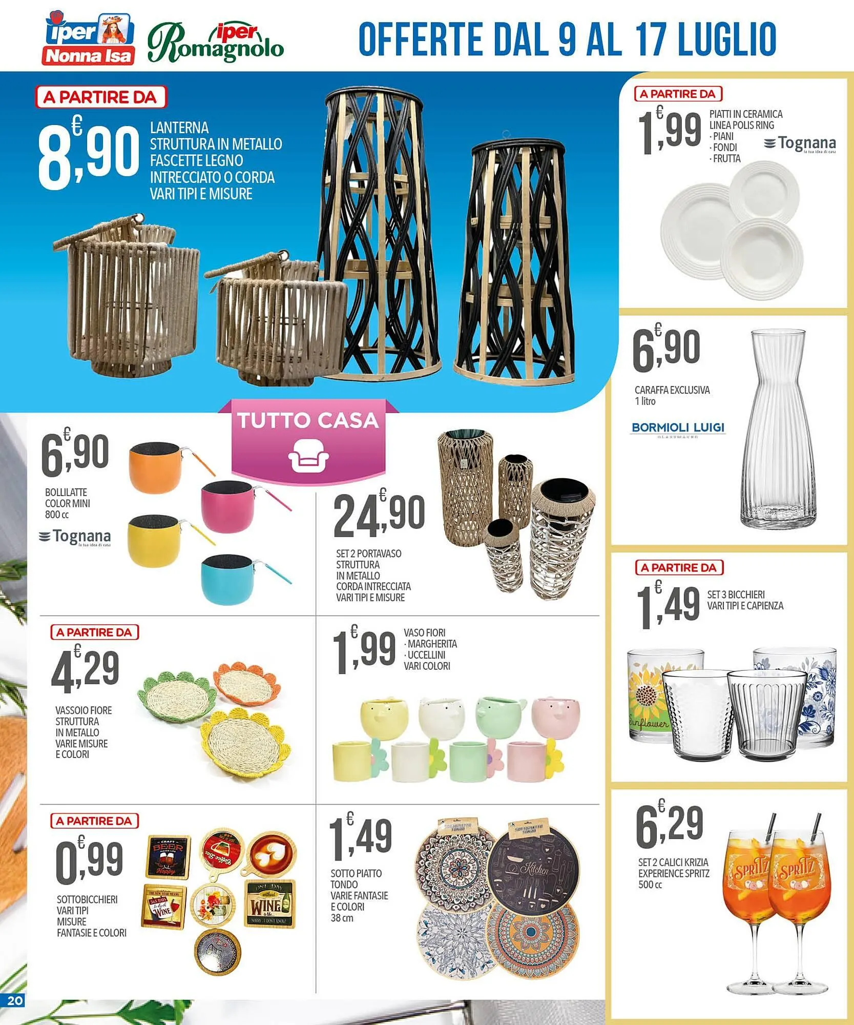 Volantino Iper Nonna Isa da 9 luglio a 17 luglio di 2025 - Pagina del volantino 20