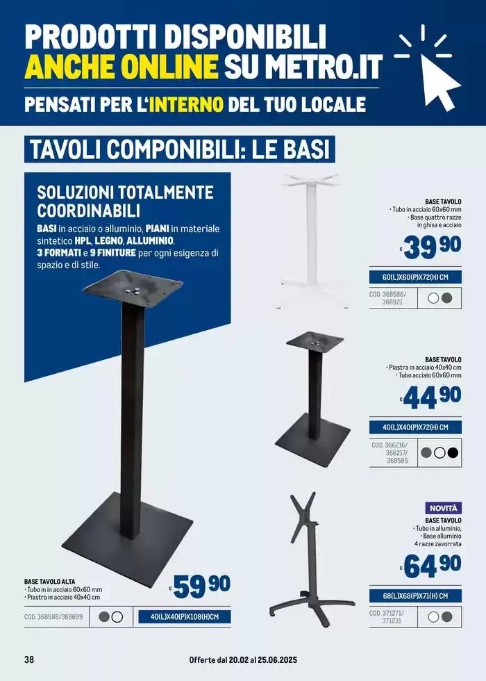 Arredo Esterno da 20 febbraio a 25 giugno di 2025 - Pagina del volantino 38