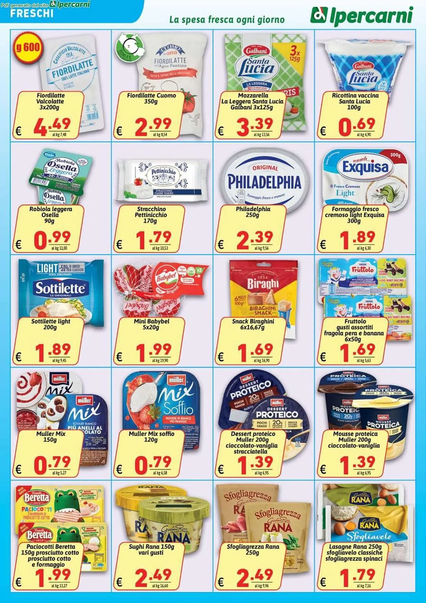 Volantino Ipercarni da 25 luglio a 5 agosto di 2025 - Pagina del volantino 10