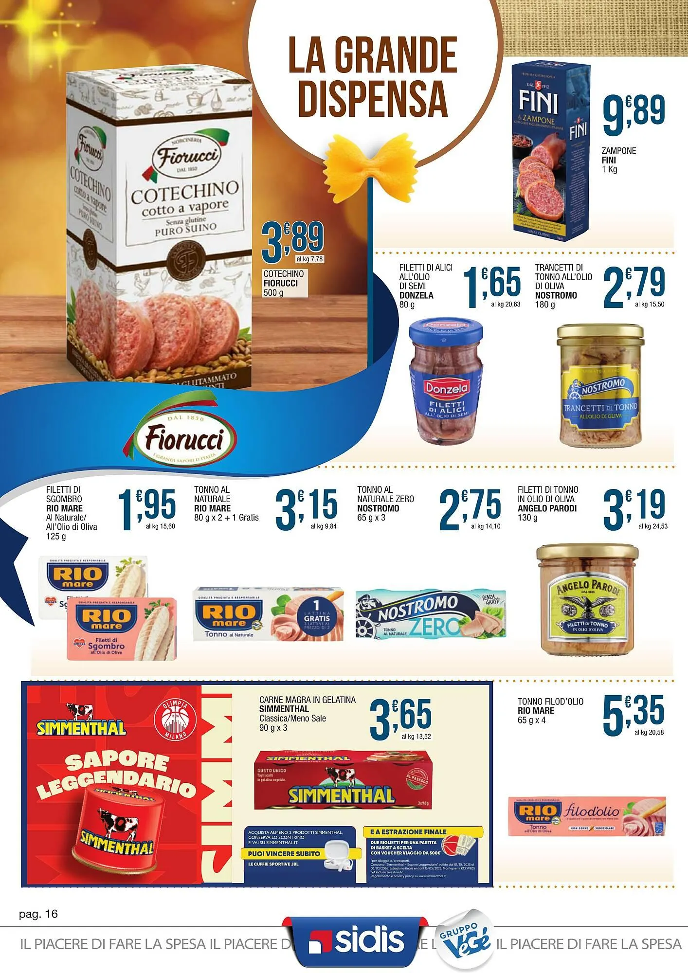Volantino Maxi Sidis da 27 dicembre a 10 gennaio di 2026 - Pagina del volantino 16