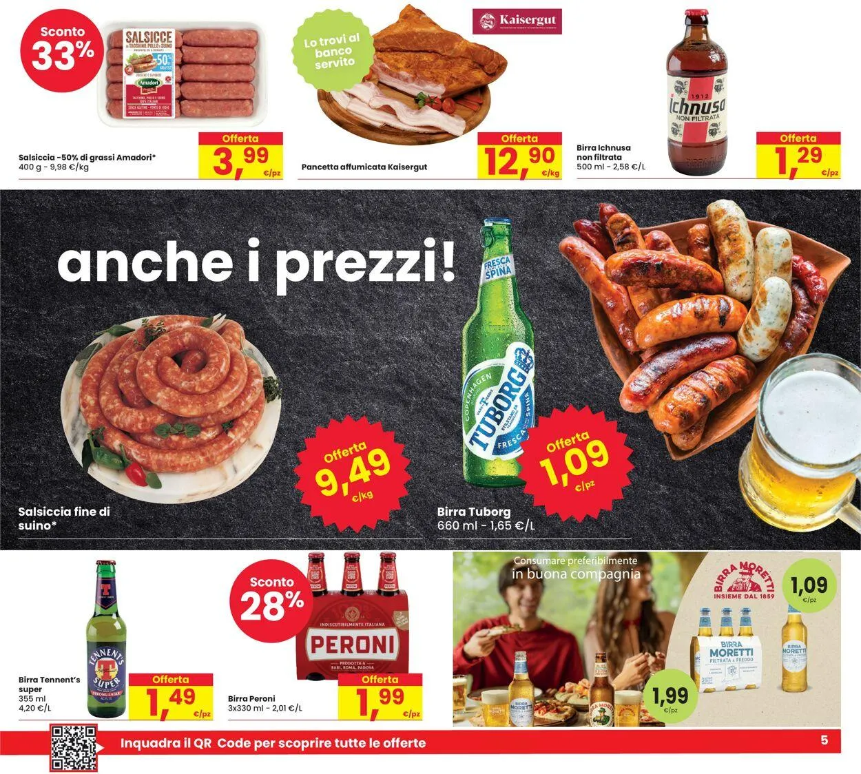 Eurospar Volantino attuale da 29 maggio a 11 giugno di 2025 - Pagina del volantino 5