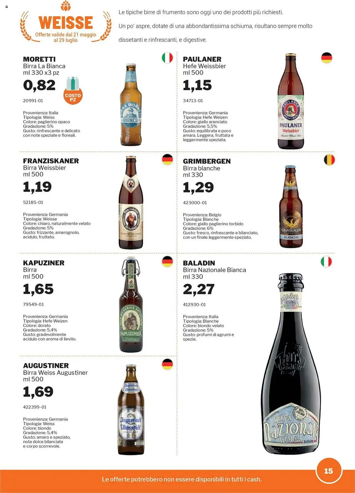 Volantino GrosMarket da 21 maggio a 29 luglio di 2025 - Pagina del volantino 15