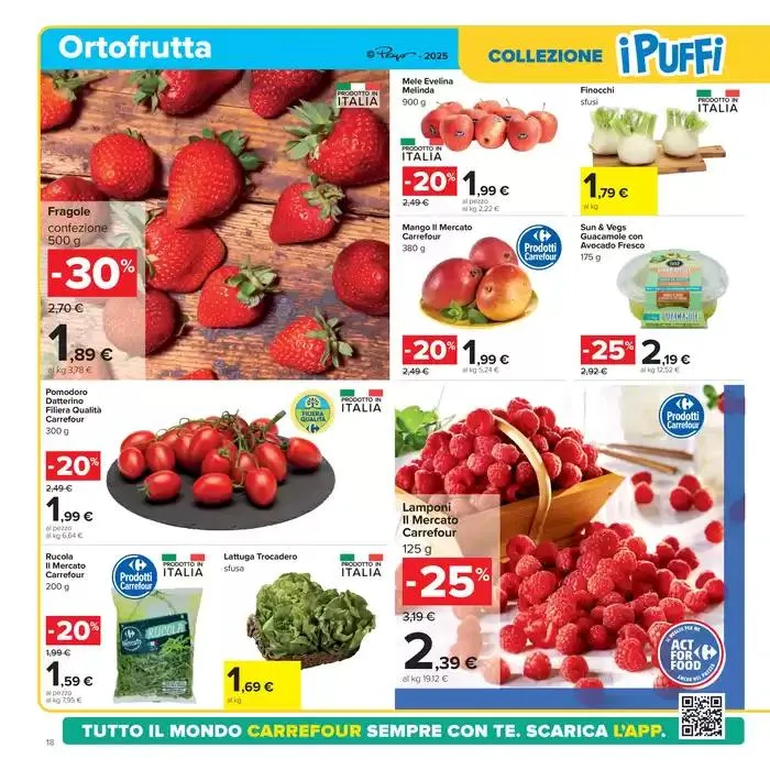 Collezione i puffi  da 5 maggio a 15 maggio di 2025 - Pagina del volantino 18