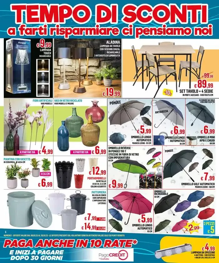 Tempio di sconto  da 10 gennaio a 30 gennaio di 2025 - Pagina del volantino 5