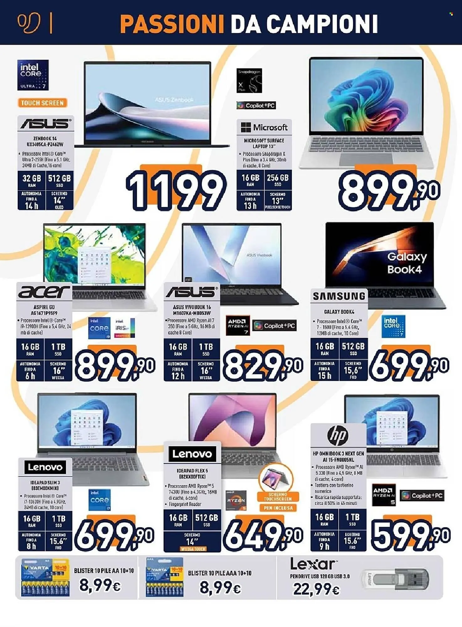 Volantino Unieuro da 13 febbraio a 26 febbraio di 2026 - Pagina del volantino 12