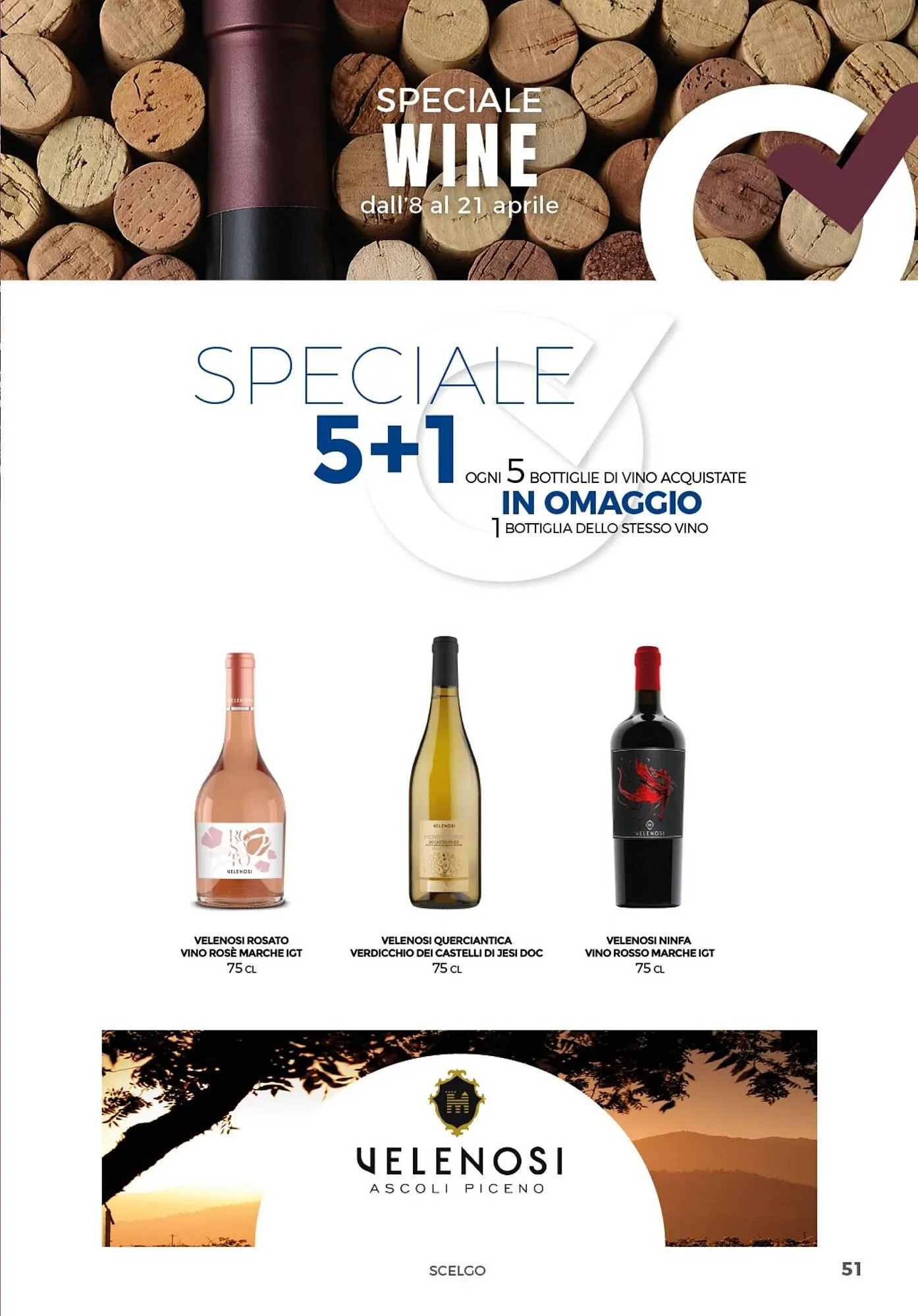 Volantino Scelgo da 8 aprile a 21 aprile di 2024 - Pagina del volantino 51