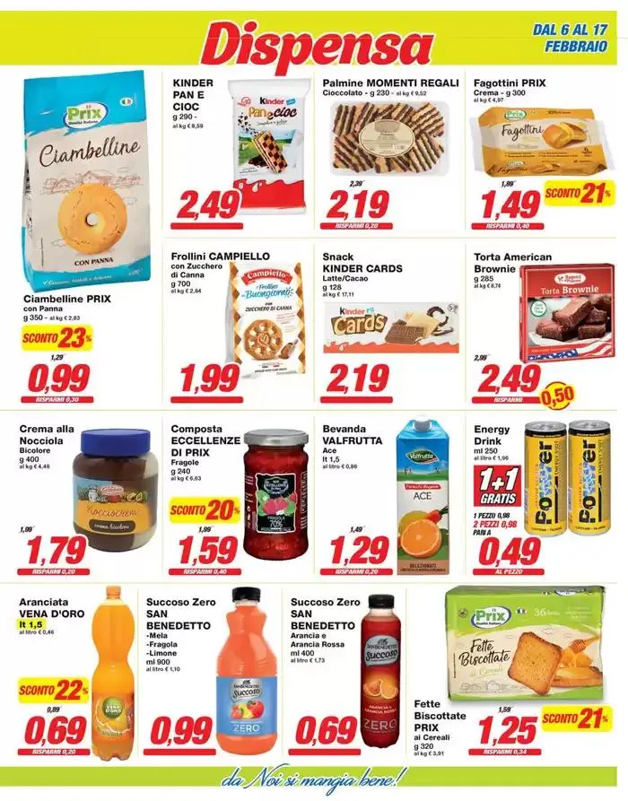 Sottocosto da 4 febbraio a 6 febbraio di 2025 - Pagina del volantino 21