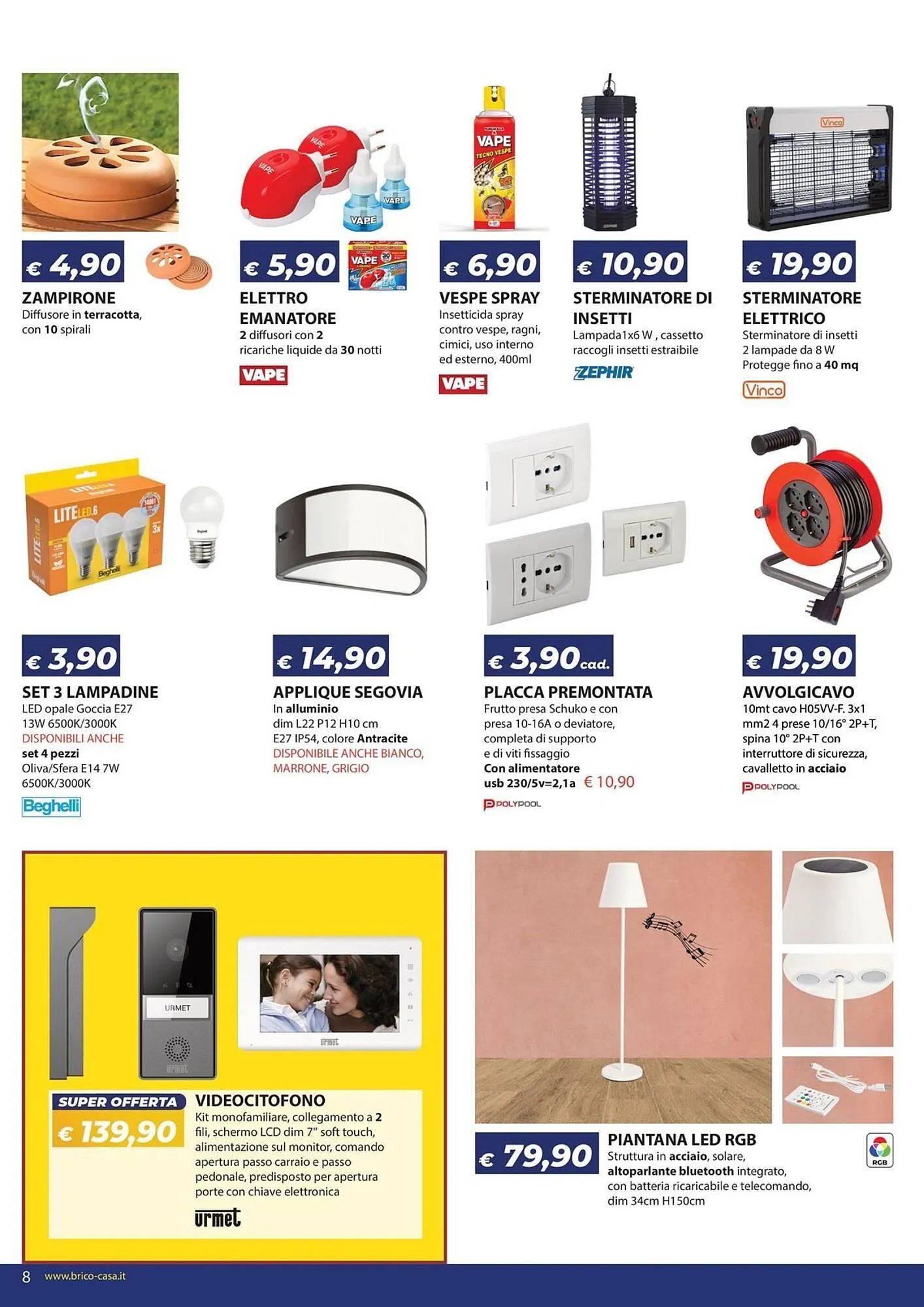 Volantino Bricocasa da 3 luglio a 27 luglio di 2025 - Pagina del volantino 8