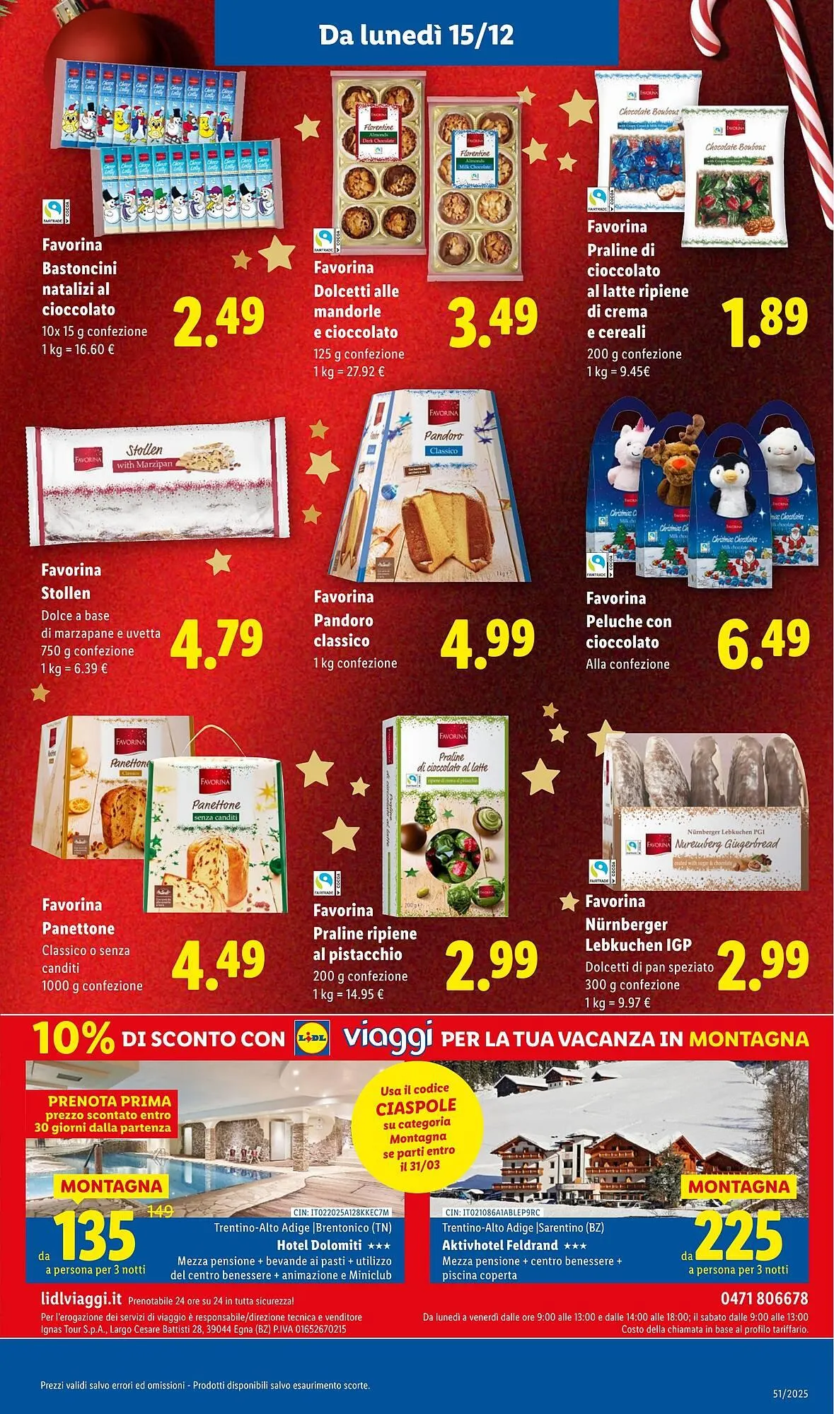 Volantino Lidl da 15 dicembre a 21 dicembre di 2025 - Pagina del volantino 25