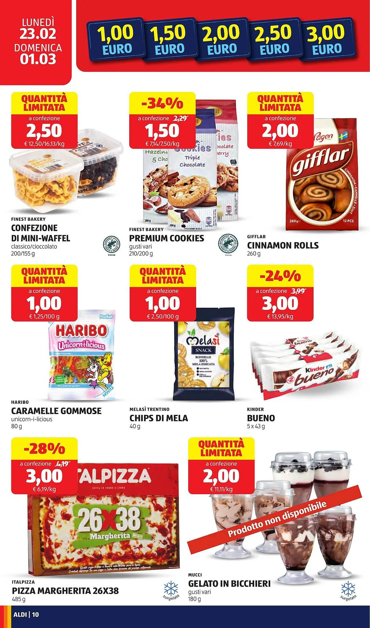 Volantino ALDI da 23 febbraio a 1 marzo di 2026 - Pagina del volantino 10