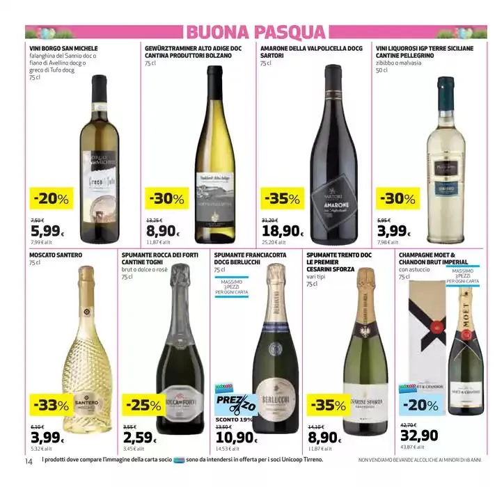 Buona pasqua da 10 aprile a 22 aprile di 2025 - Pagina del volantino 14